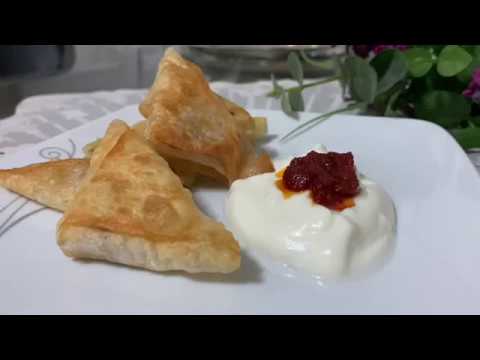 Видео: Турецкая выпечка. Пирожки из юфки. Муска бёрек.