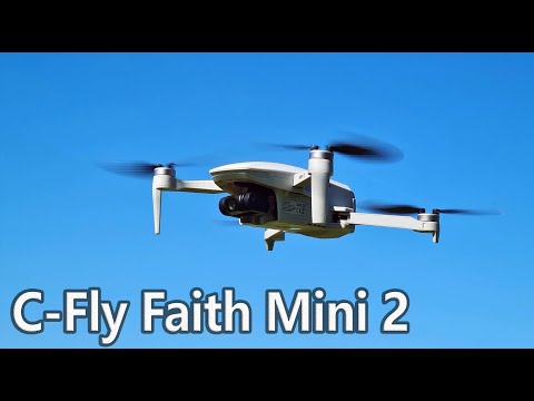 Видео: Квадрокоптер C-Fly Faith Mini 2 ... Обещали стабильность, 33 минуты и качественное 4К видео.