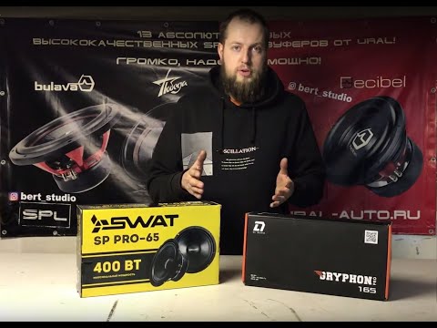 Видео: Кто громче за 2000р? DL Audio Gryphon PRO 165 vs SWAT SP PRO-65