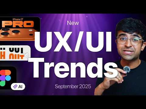 Видео: Новые тренды UX/UI, которые меня радуют! — Apple Carousels, вакансии в Vibe Coding, серверы Figma...