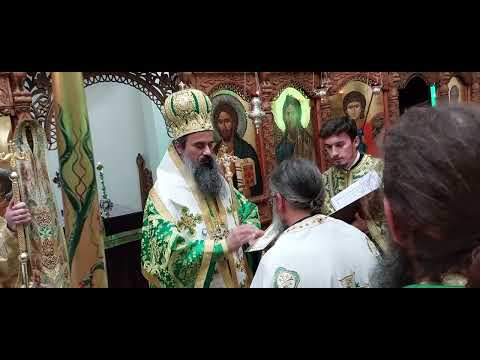 Видео: Възведоха в архимандритско достойнство игумена на Руенския манастир отец Лука, който е роден в Русе