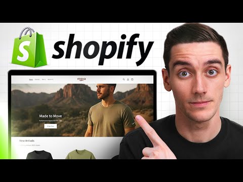 Видео: Дизайн сайта на Shopify для начинающих 2025 — Пошаговый урок