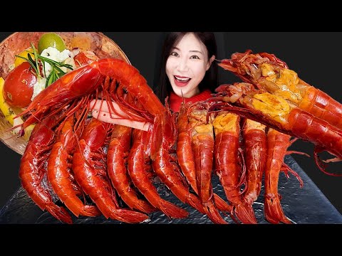 Видео: Карабинеро Шримпс Сашими 🦐 Мукбанг