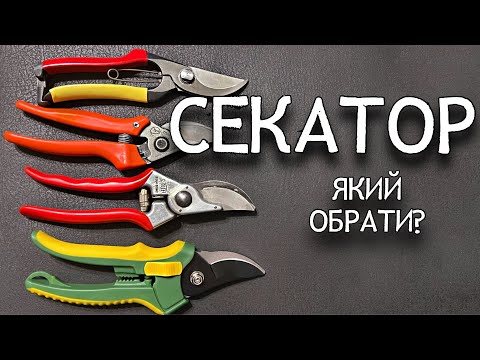 Видео: Який СЕКАТОР обрати у 2023 році. Огляд моїх секаторів та ножиць