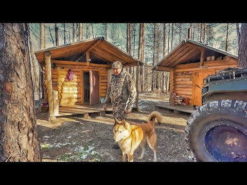 Видео: ВОЗВРАЩЕНИЕ В ТАЙГУ. УСТАНОВКА ПРОХОДНЫХ КАПКАНОВ.
