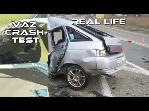 Видео: АВАРИИ ОСНОВАННЫХ НА РЕАЛЬНЫХ СОБЫТИЯХ В ИГРЕ ВАЗ КРАШ ТЕСТ |#5