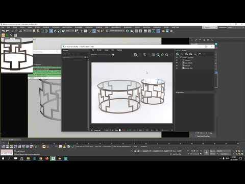 Видео: 3d modeling of coffee table in 3ds max 2021. Моделинг кофейного столика в 3dsmax 2021