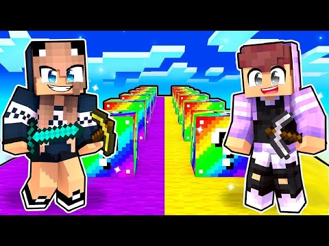 Видео: Играем в ЛАКИ ГОНКА БЛОКОВ в Майнкрафт! 100% ТРОЛЛИНГ MINECRAFT