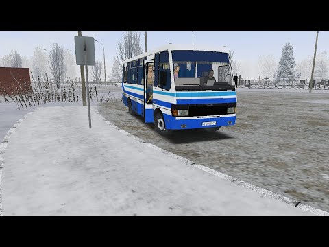 Видео: OMSI 2 Красота і годі! Маршрут 121 автобус БАЗ а079.34
