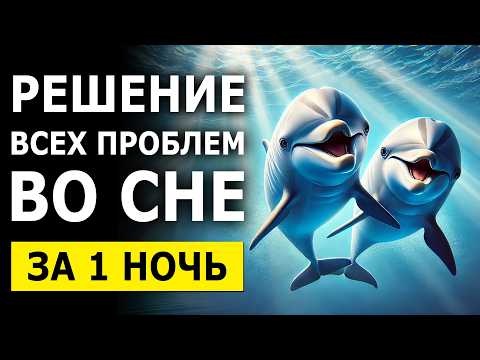 Видео: Работает Мгновенно! Пение Дельфинов / Медитация Для Глубокого Сна Убирает Страхи, Стресс