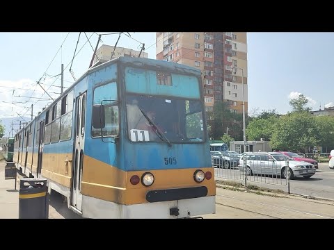 Видео: От спирка улица Райска градина до Модна къща Агресия (2ра част) Трамвай 505 (Линия 11)