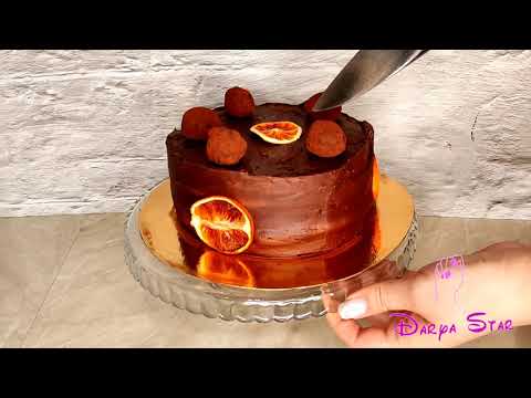 Видео: Кисло-сладкое наслаждение.🤤 Шоколадно-апельсиновый торт.🥧🎂