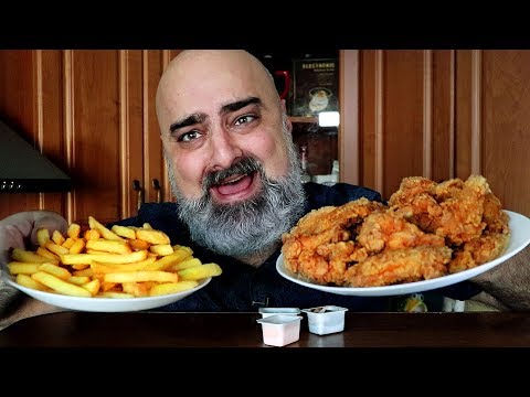 Видео: ОБЖОР!!! КРЫЛЬЯ KFC!!! ЛОМКА!!! | Жру.ру#202 | ASMR MukBang |  МУКБАНГ