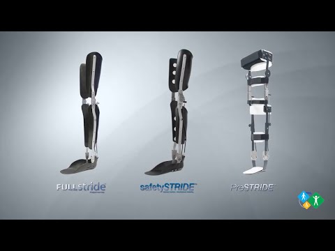 Видео: Обзор Stride систем для аппаратов на всю ногу Becker Orthopedics