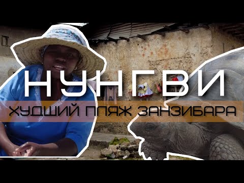 Видео: Нунгви. Худший пляж Занзибара | #4