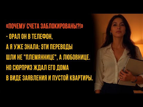Видео: Он переводил деньги любовнице. Но забыл, кто у нас ведёт бухгалтерию.