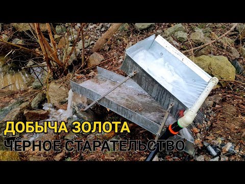 Видео: ЧЁРНОЕ СТАРАТЕЛЬСТВО ДОБЫЧА ЗОЛОТА