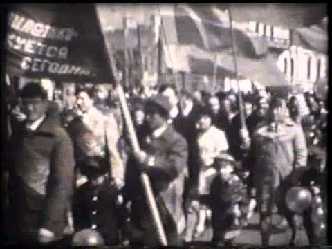 Видео: Нерчинск Праздничная демонстрация 1975-76гг