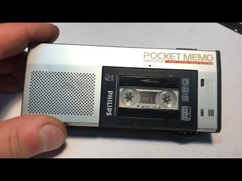 Видео: Такого уже не будет! Кассетный диктофон PHILIPS