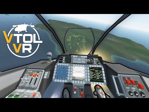 Видео: Уничтожение наземной техники - VTOL VR