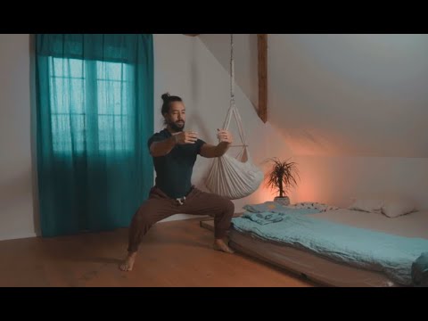 Видео: Стойка лошади для развития силы воли и ума.  Китаро Вага.  Русский перевод и озвучка