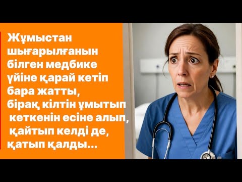 Видео: «Жұмыстан шығарылғанын білген медбике үйіне қарай кетіп бара жатты, бірақ кілтін ұмытып кеткені 