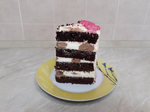 Видео: Торт "Милка". Нереально вкусный.