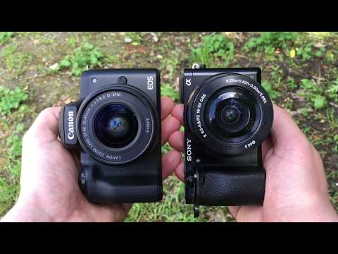 Видео: Обзор SONY a6000 vs Canon m50