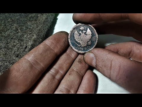Видео: ПРЕОБРАЖАЕМ ЗАТЕРТУЮ МОНЕТУ! ЧИСТКА МОНЕТ!