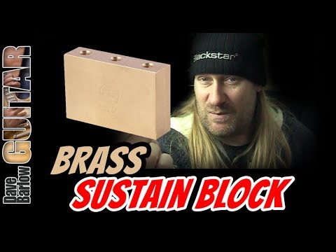 Видео: Дает ли блок сустейна Floyd Rose Brass больше тона и сустейна?