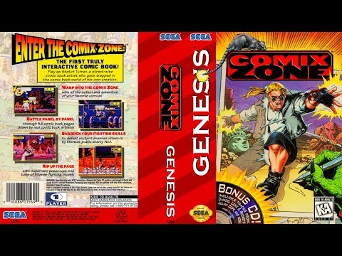 Видео: Comix Zone ► Прохождение Без Смертей [SEGA Mega Drive 2] Full HD
