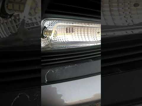 Видео: Замена Дневных ходовых огней на Хендэ солярис 2018 г