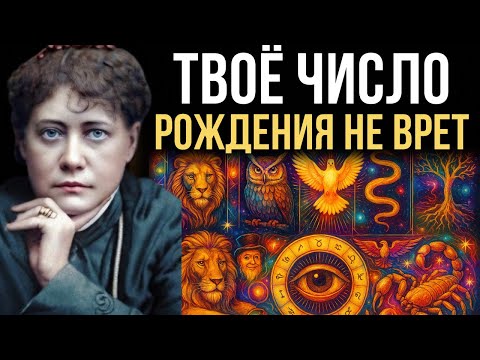 Видео: Вот ЧТО ОЗНАЧАЕТ ЧИСЛО твоего рождения — твой ДУХОВНЫЙ АРХЕТИП — Елена Блаватская