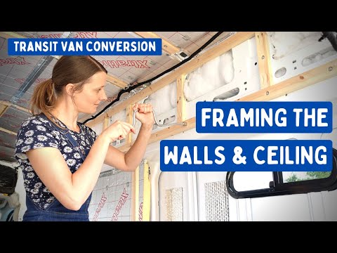 Видео: Обшивка стен и потолка | Переоборудование транзитного фургона E17