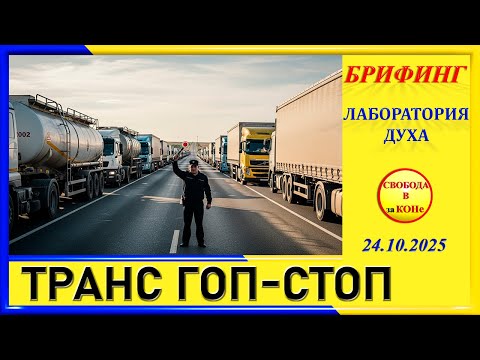Видео: БРИФИНГ_ ТРАНС ГОП- СТОП