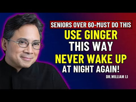Видео: ДЛЯ ПОЖИЛЫХ ЛЮДЕЙ: Не можете спать всю ночь? Используйте имбирь для глубокого сна за 3 ночи!