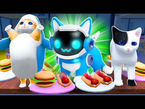 Видео: СТАЛА РОБО-КОТЁНКОМ! Roblox Kitten Game
