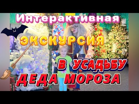 Видео: ИНТЕРАКТИВНАЯ ЭКСКУРСИЯ В УСАДЬБУ ДЕДА МОРОЗА! 🩷