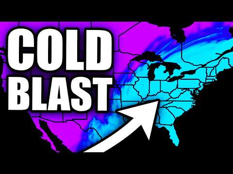 Видео: Надвигается мощный порыв холода...