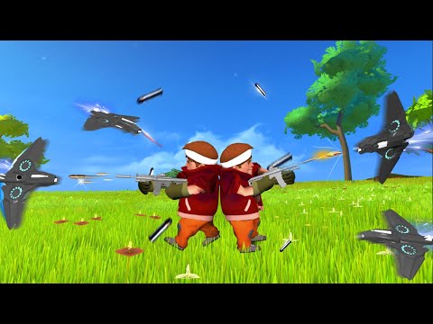 Видео: ВДВОЁМ ПРОТИВ БЕШЕННОГО ИСКУССТВЕННОГО ИНТЕЛЛЕКТА В Scrap Mechanic