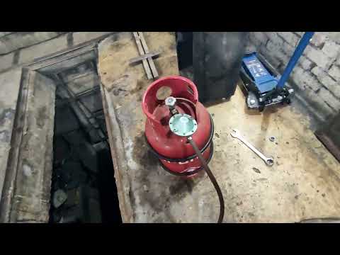 Видео: Простое и бюджетное отопление гаража. Печка на газу. Отопление гаража газом.