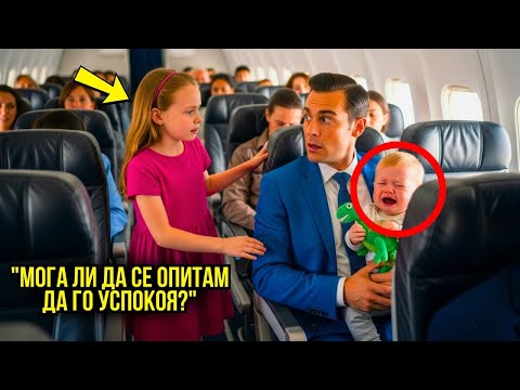 Видео: СИНЪТ НА МИЛИОНЕРА ПЛАЧЕШЕ БЕЗ СПИРКА В САМОЛЕТА, ДОКАТО ЕДНО БЕДНО МОМИЧЕ НЕ ПОМОГНА!