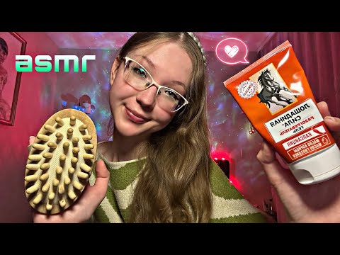 Видео: асмр 🐴 ультра-МАССАЖ лошадиной СИЛОЙ 💪🏼 asmr horse power massage