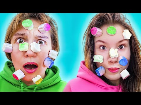 Видео: Маршмэллоу на лице! МАРШмэллоуТРЯНКА