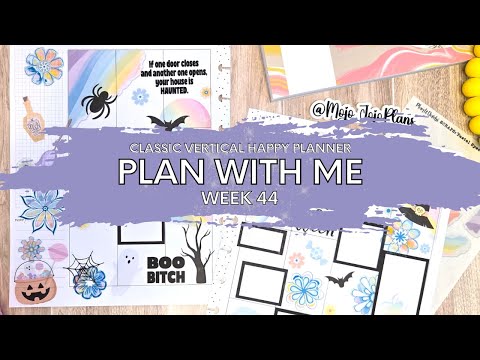 Видео: Классический план 2025 года «Со мной» — Счастливый планировщик с 27 октября по 2 ноября