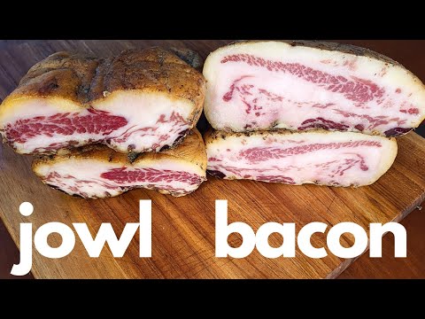 Видео: Как приготовить итальянский гуанчиале | Jowl Bacon | Gourmet Woodsman