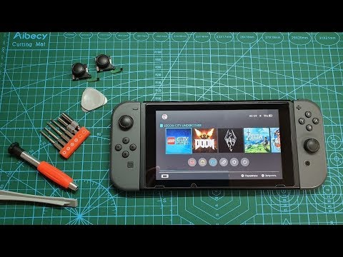 Видео: Замена Аналога в Joy Con Nintendo Switch