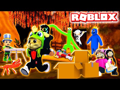 Видео: 🌈ПОБЕГ от ЗЛЫХ РАДУЖНЫХ МОНСТРОВ с ЮТУБЕРАМИ Rainbow Friends Roblox Радужные Друзья Кнобзи и Ютуберы