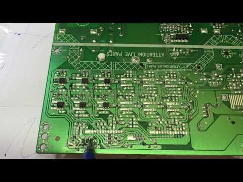 Видео: Снижаем ток подсветки в телевизоре Philips с функцией "Локальное затемнение" 47PFL5038T