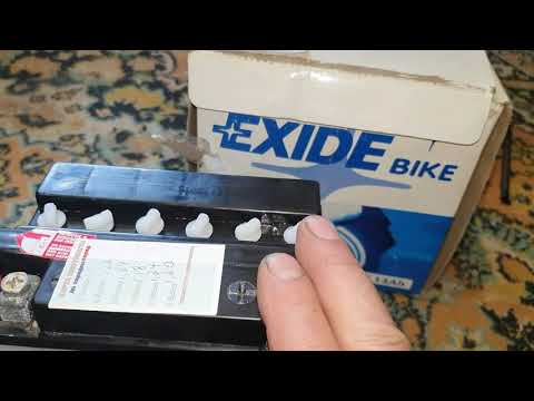 Видео: Вводим в эксплуатацию просроченный, сухозаряженный,мотоциклетный аккумулятор.